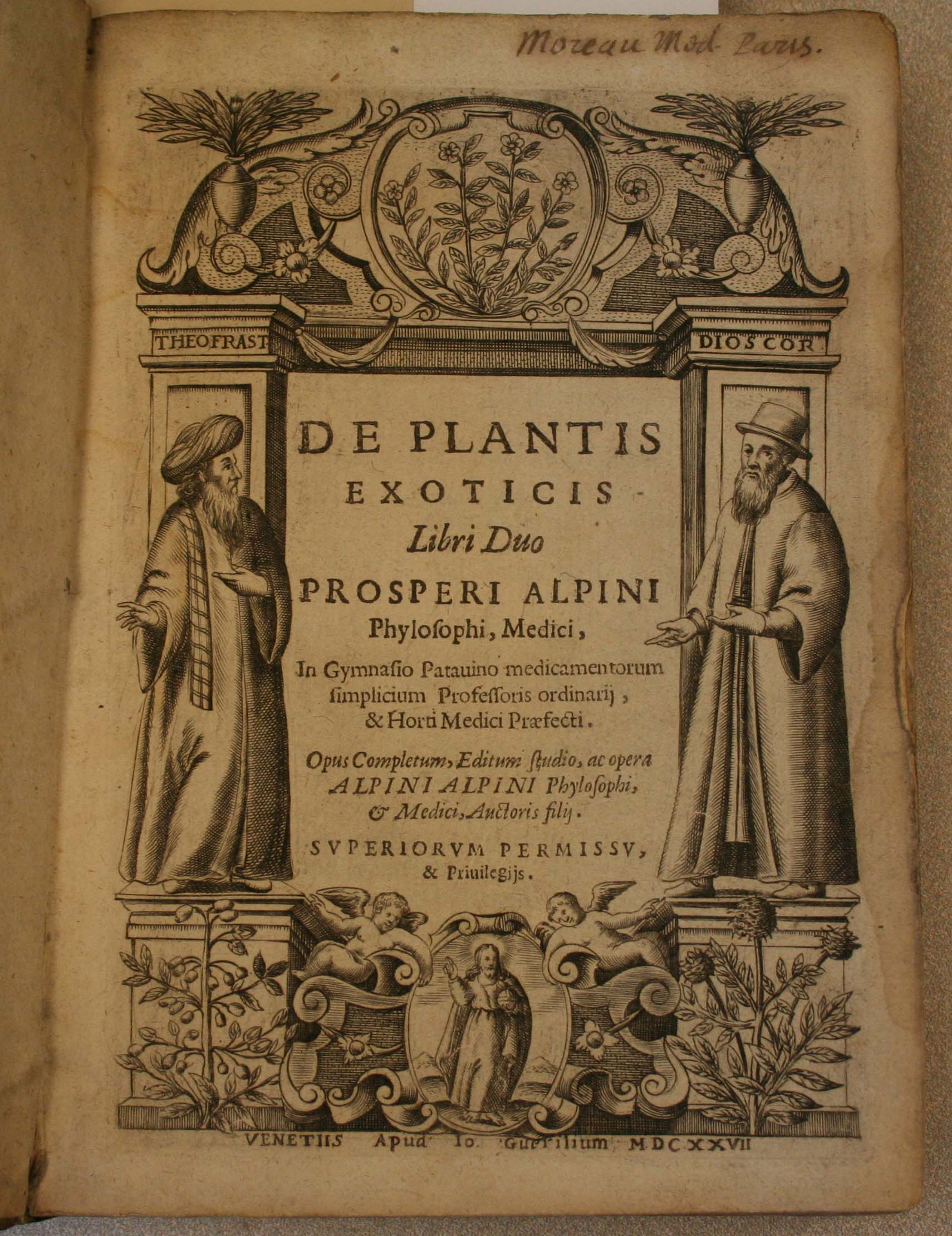 Alpini, Prospero, De Plantis Exoticis