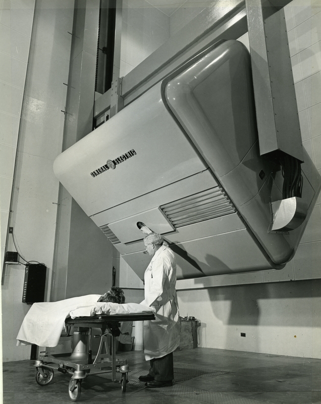 Robert Stone with Synchrotron, circac 1956