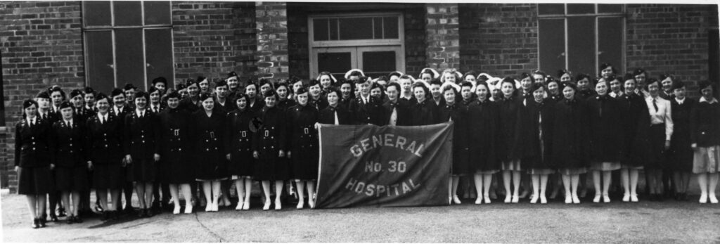 Nurses at the 30th General Hospital, June 1943