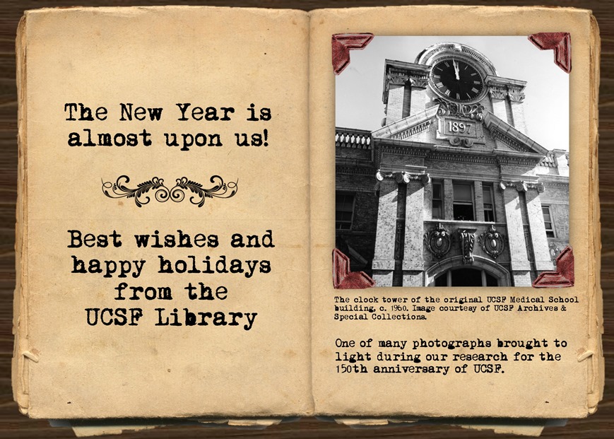 UCSF Library Holiday Card