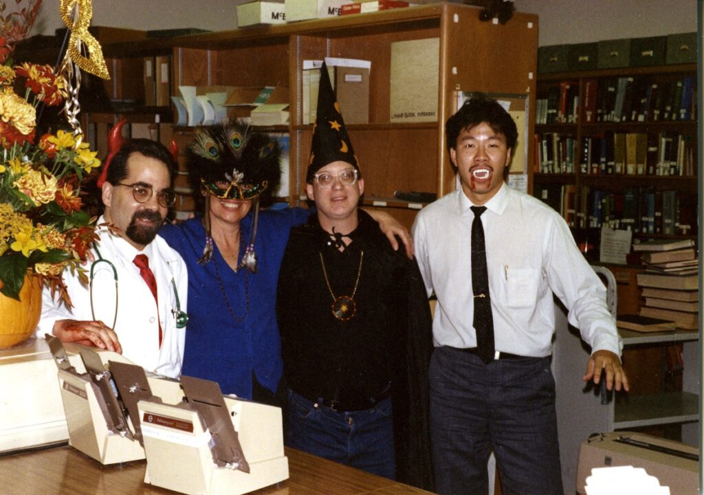 UCSF Library staff, 1988. Photograph collection, Library.