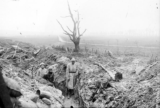 Figure 25 - "Verdun Battlefield" courtesy of Chemins de Mémoire, www.cheminsdememoire.gouv.fr/en/revue/verdun-1916-2016